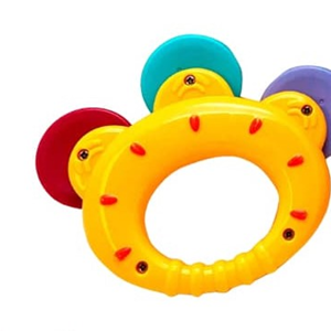 اسباب بازی نوزادی جغجغه دندانگیر رنگارنگ 10 عددی هولی تویزHola Toys مدل 939 _اسباب بازی نوزادی